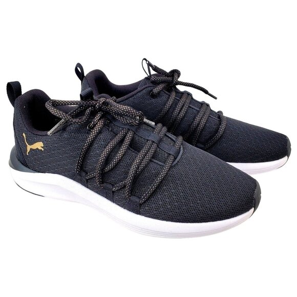 Puma 6 Sneakers Active Prowl Knit Woman Lace-up Athletic Gym Shoes Activewear - Picture 12 of 13